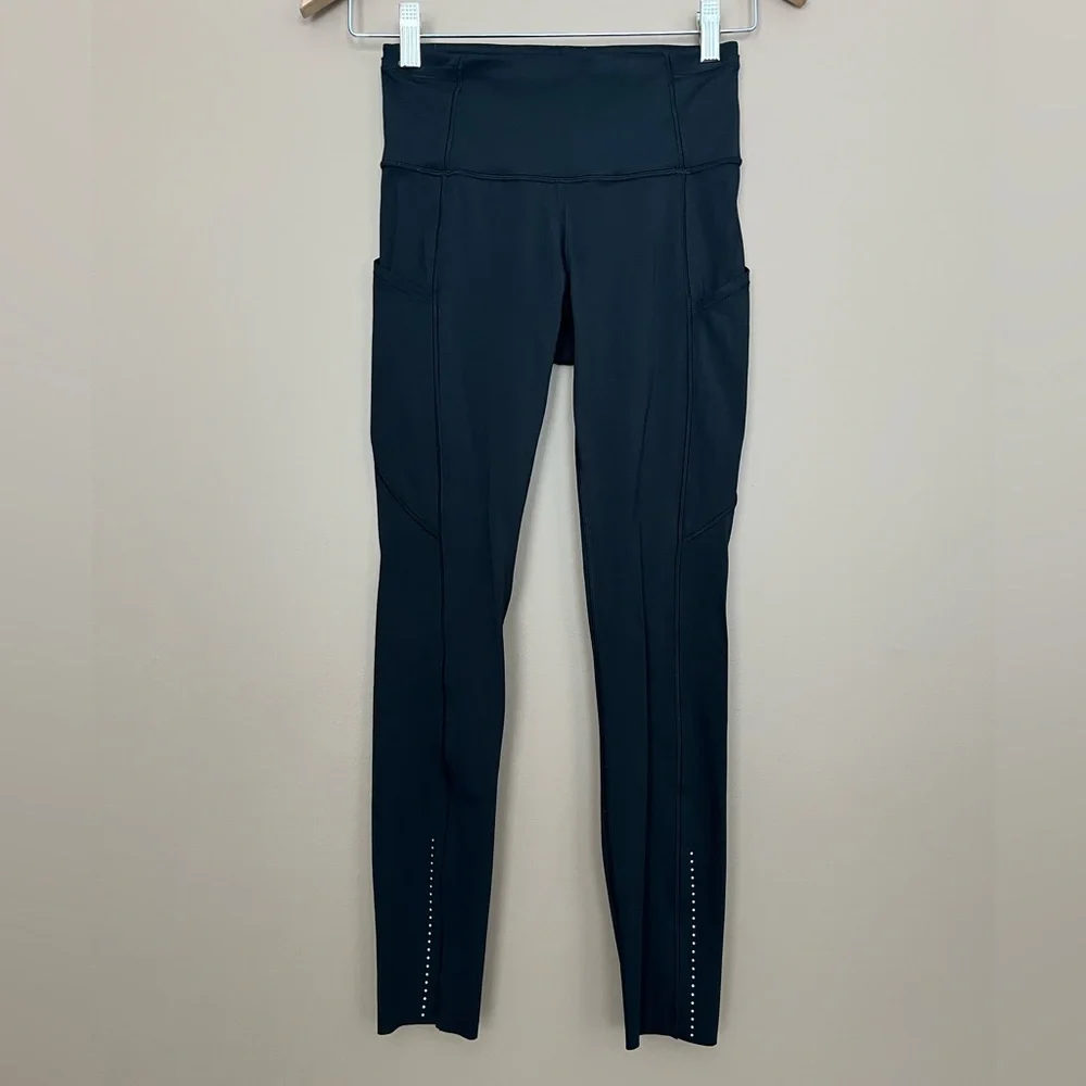 {Lululemon} Fast & Free 7/8 Tight II Nulux 25